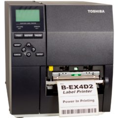 Toshiba Tec B EX4D2 Label Printer Front Facing