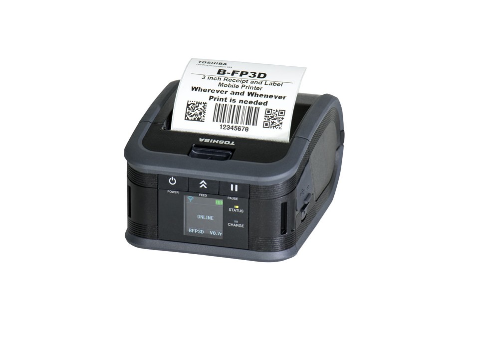 Imprimante étiquettes thermique portable BFP3D Toshiba Tec